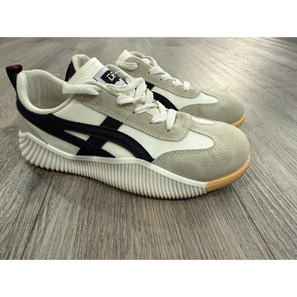 De Florence Women's Cream and Black Sneakers size 38